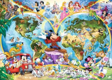 Ravensburger (157853) 1000 Parça Puzzle Wd, World Map