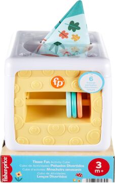 Fisher-Price Eğlenceli Aktivite Küpü, 3 aylık, HML64