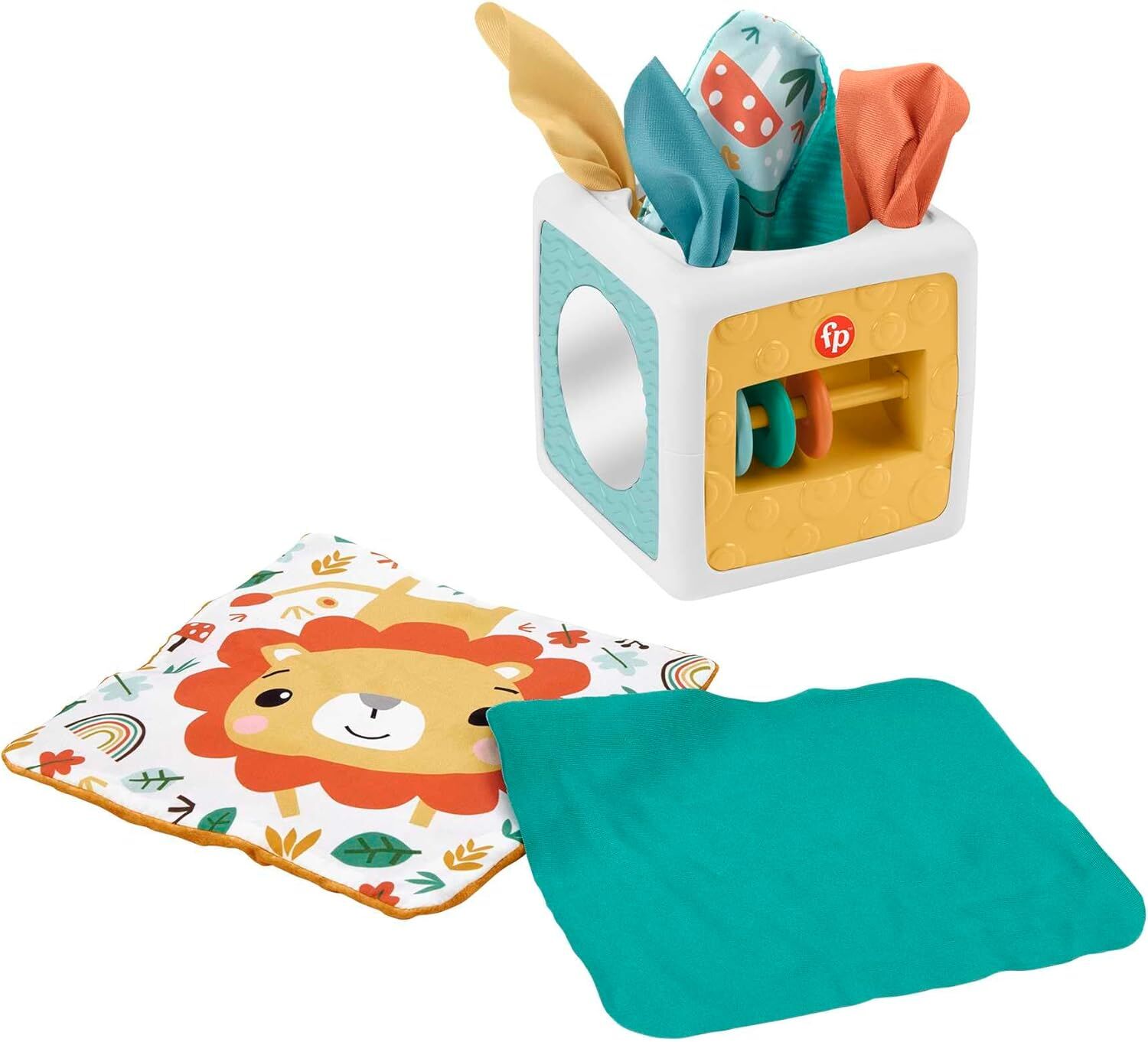 Fisher-Price Eğlenceli Aktivite Küpü, 3 aylık, HML64