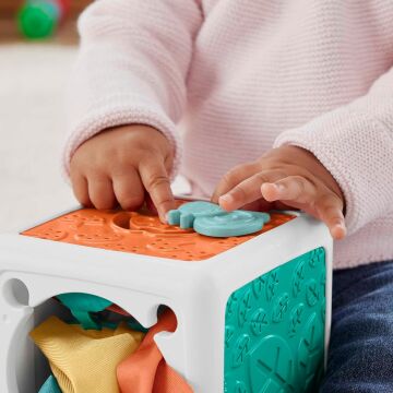 Fisher-Price Eğlenceli Aktivite Küpü, 3 aylık, HML64