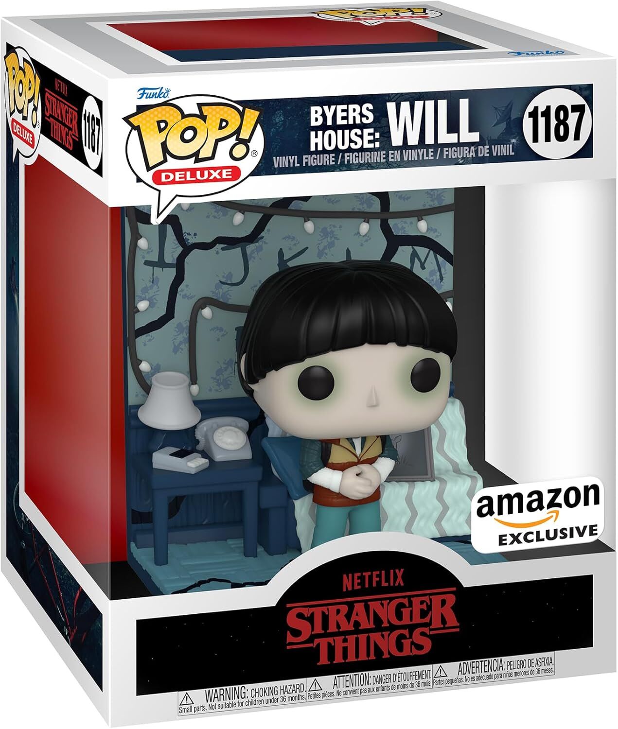 Funko 62289 POP Deluxe: Stranger Things Bir Sahne Oluşturur Will Oyuncak Figür