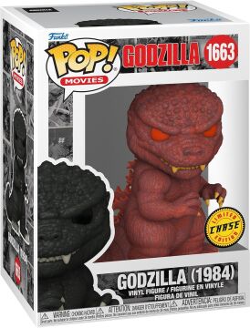 Funko Pop! Filmler: Godzilla 70. Yıldönümü - Godzilla 1984 with Chase, (Stil Değişebilir)