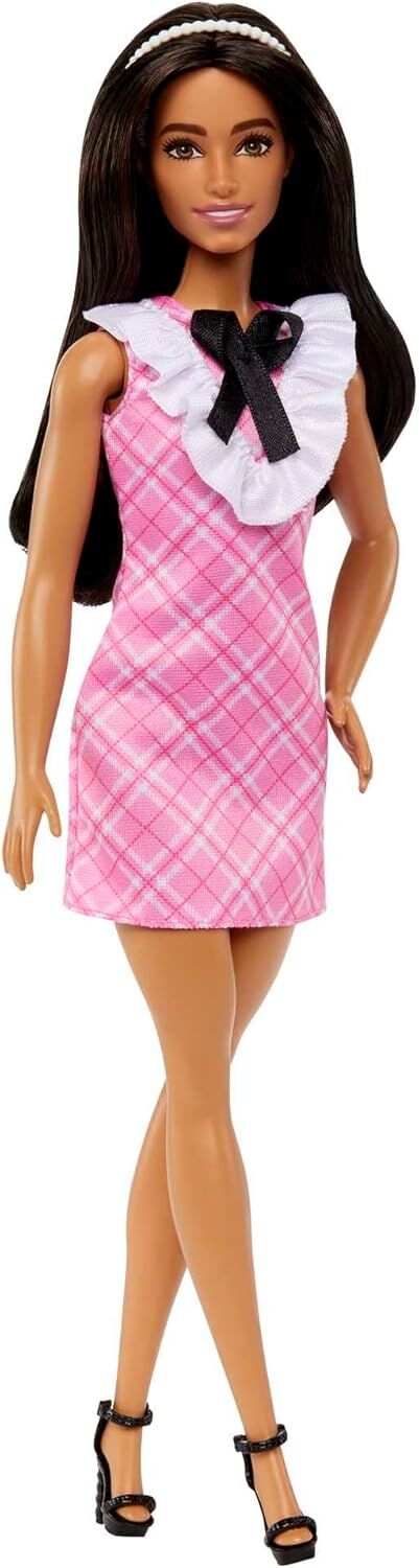 Barbie Büyüleyici Parti Bebekleri (Fashionistas) - Siyah Kurdeleli Bebek, Oyuncak