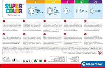 CLEMENTONI 24 el. Maxi Super Kolor Batwheels [PUZZLE]