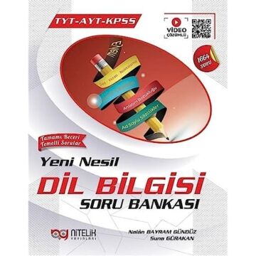 2021 TYT - AYT - KPSS Yeni Nesil Dil Bilgisi Soru Bankası (Kapak Değişebilir)