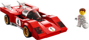 LEGO® Speed Champions 1970 Ferrari 512 M 76906-8 Yaş ve Üzeri Çocuklar için Harika bir Yarış Arabası Modeli Yapım Seti (291 Parça)