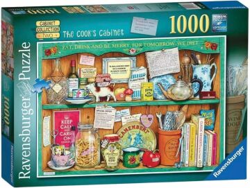 Ravensburger 1000p Puzzle Aşçı Dolabı, Yapboz