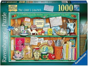 Ravensburger 1000p Puzzle Aşçı Dolabı, Yapboz