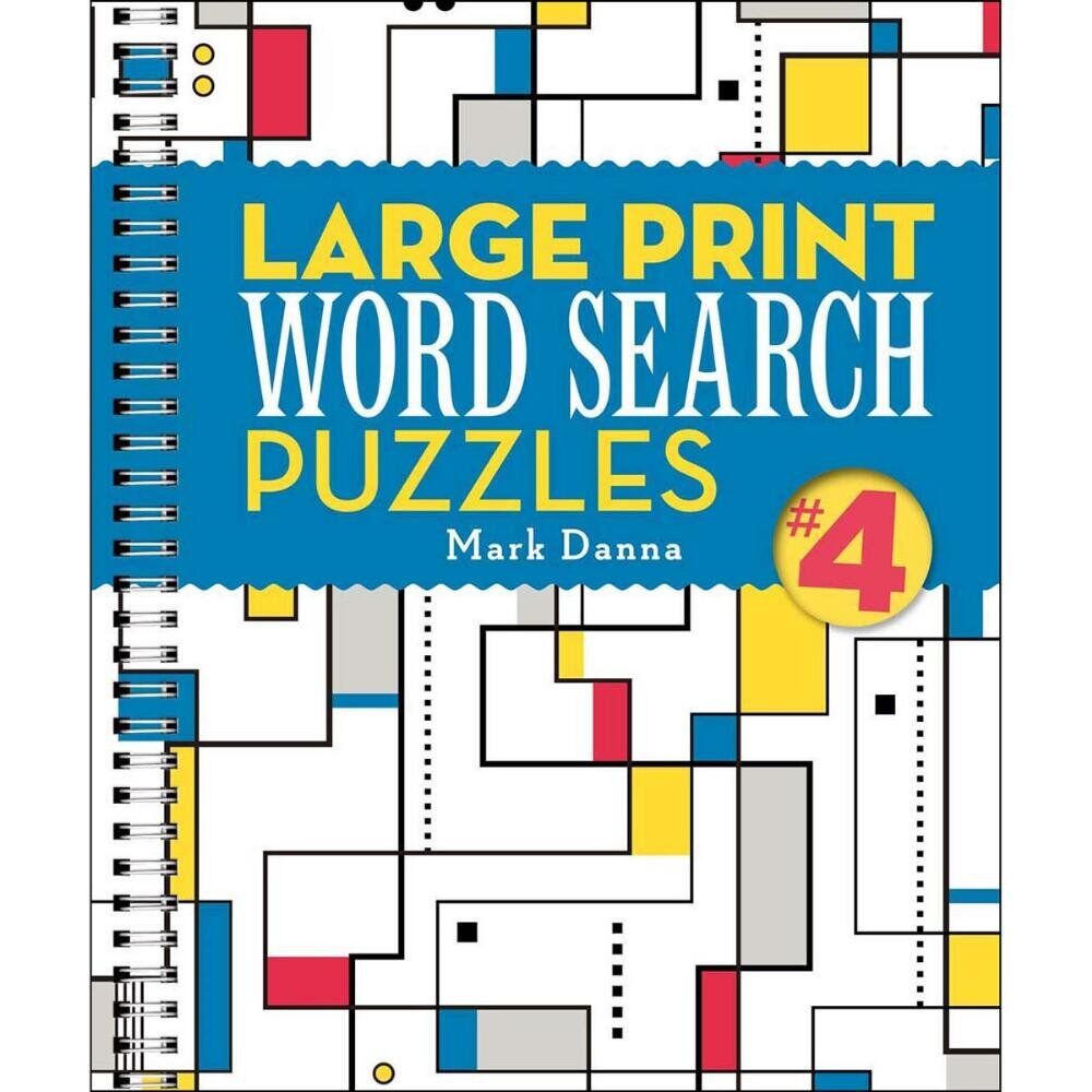 Large Print Word Search Puzzles