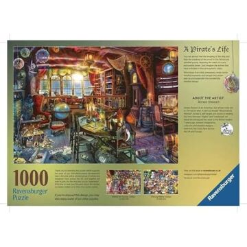 Ravensburger 1000p Puzzle Korsanın Odası, Yapboz