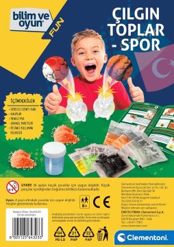 Clementoni Bilim ve Oyun - Çılgın Toplar - Spor Oyuncak