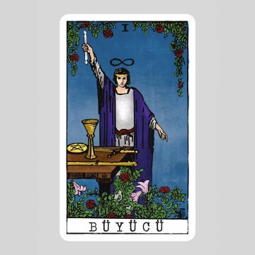Ekorp Kitap Klasik Tarot, Nur Çavdar, 78 Kartlık Deste ve 96 Sayfa Rehber Kitap