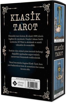 Ekorp Kitap Klasik Tarot, Nur Çavdar, 78 Kartlık Deste ve 96 Sayfa Rehber Kitap