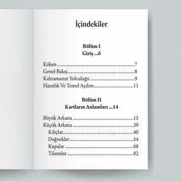Ekorp Kitap Klasik Tarot, Nur Çavdar, 78 Kartlık Deste ve 96 Sayfa Rehber Kitap