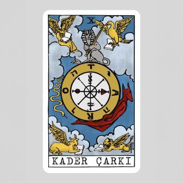 Ekorp Kitap Klasik Tarot, Nur Çavdar, 78 Kartlık Deste ve 96 Sayfa Rehber Kitap
