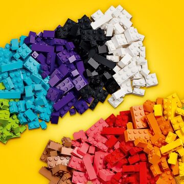 LEGO® Classic Bir Sürü Yapım Parçası 11030-5 Yaş ve Üzeri Çocuklar için Çiçek, Model ve Emojiler gibi Bir Çok Model İnşa Edebileceğiniz Renkli, Yaratıcı Oyuncak Yapım Seti (1000 Parça)