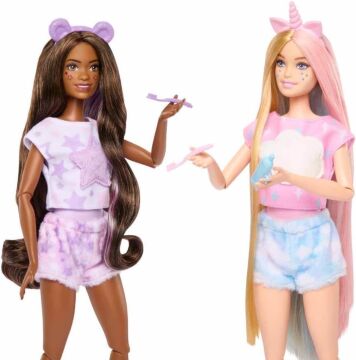 Barbie Cutie Reveal Pijama Partisi İkili Set, Oyuncak