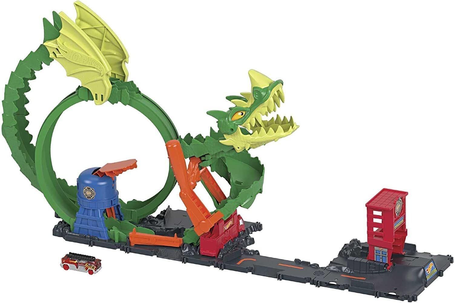 Hot Wheels Ejderha ile Mücadele Pisti, 5 yaş ve üzeri, HDP03