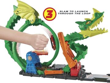 Hot Wheels Ejderha ile Mücadele Pisti, 5 yaş ve üzeri, HDP03