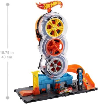 Hot Wheels Tekerlek Kulesi Pisti, 4 yaş ve üzeri, HDP02