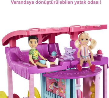 Barbie Chelsea Oyun Evi, 3 yaş ve üzeri, HCK77