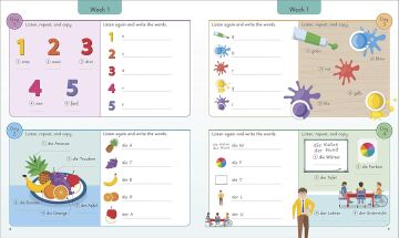German for Everyone Junior: 5 Words a Day: Learn and Practise 1,000 German Words
