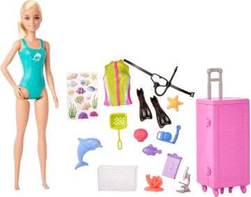 Barbie Deniz Biyoloğu Oyun Seti, 3 yaş ve üzeri, HMH26