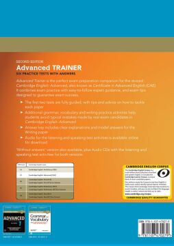 Advanced Trainer Six Practice Tests with Answers with Audio
