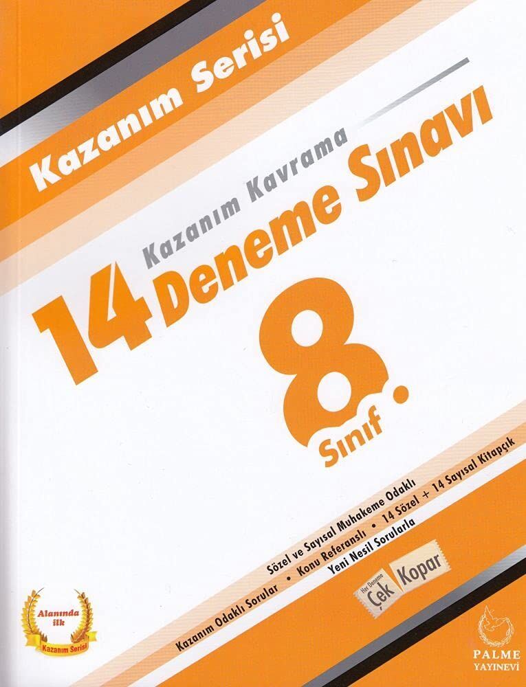 Palme 8. Sınıf Kazanım Kavrama 14 Deneme Sınavı