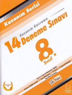 Palme 8. Sınıf Kazanım Kavrama 14 Deneme Sınavı