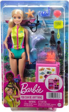 Barbie Deniz Biyoloğu Oyun Seti, 3 yaş ve üzeri, HMH26