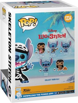 Funko Skeleton Stitch (Lilo & Stitch) Pop! Exclusive