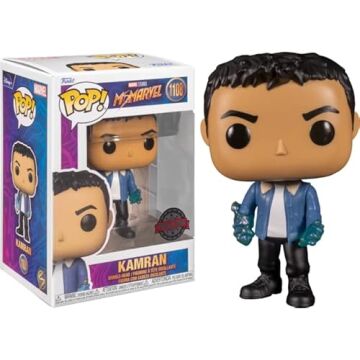 Funko Pop! Marvel: Ms. Marvel - Special Edition - Kamran #1108 - Collectible Figure, Multicolor
