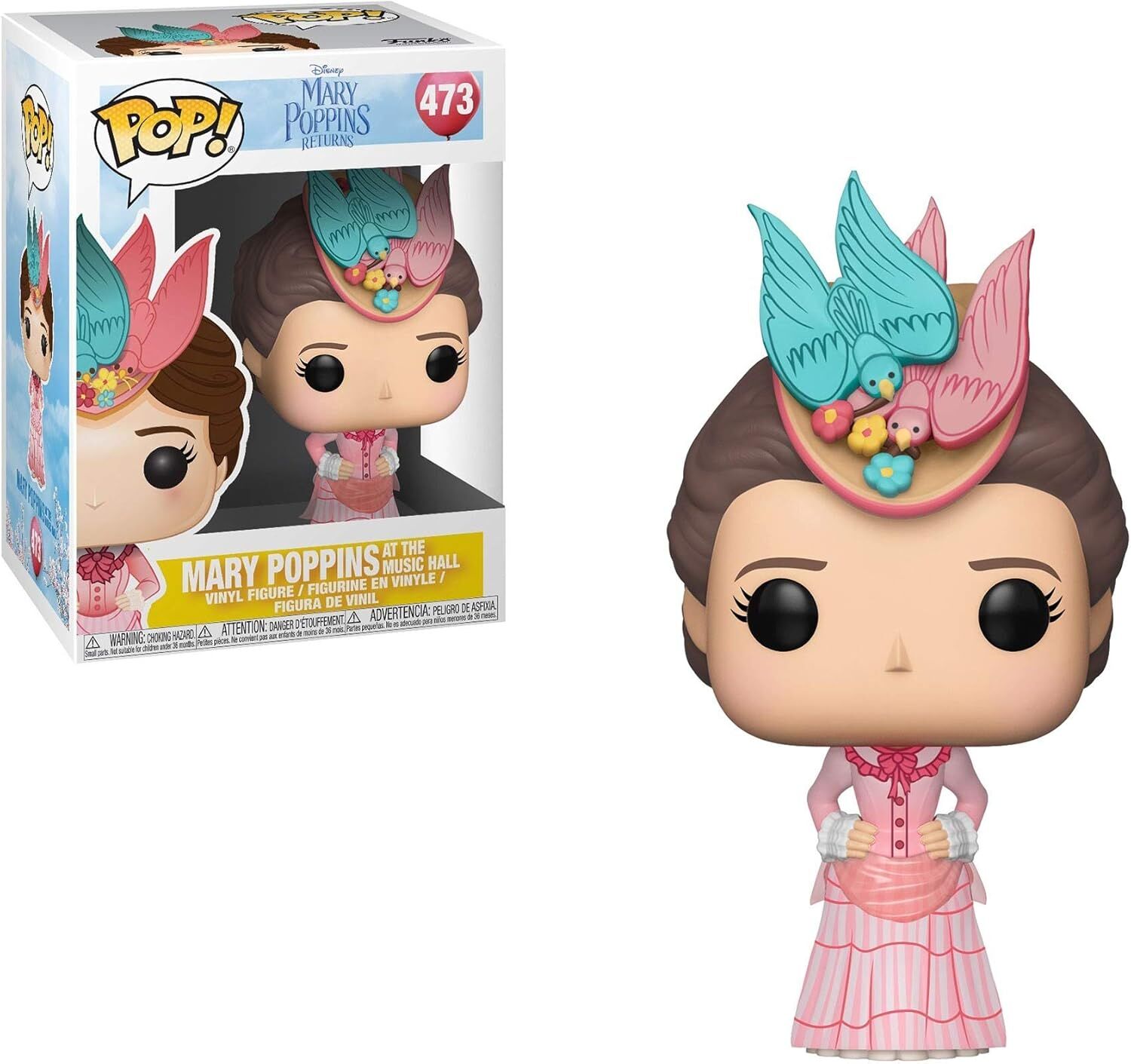 Funko 34857 Disney: Mary Poppins 6 POP Vinylfigur, Multi
