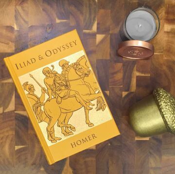 Canterbury Classics İlyada ve Odyssey (Deriye bağlı Klasikler)