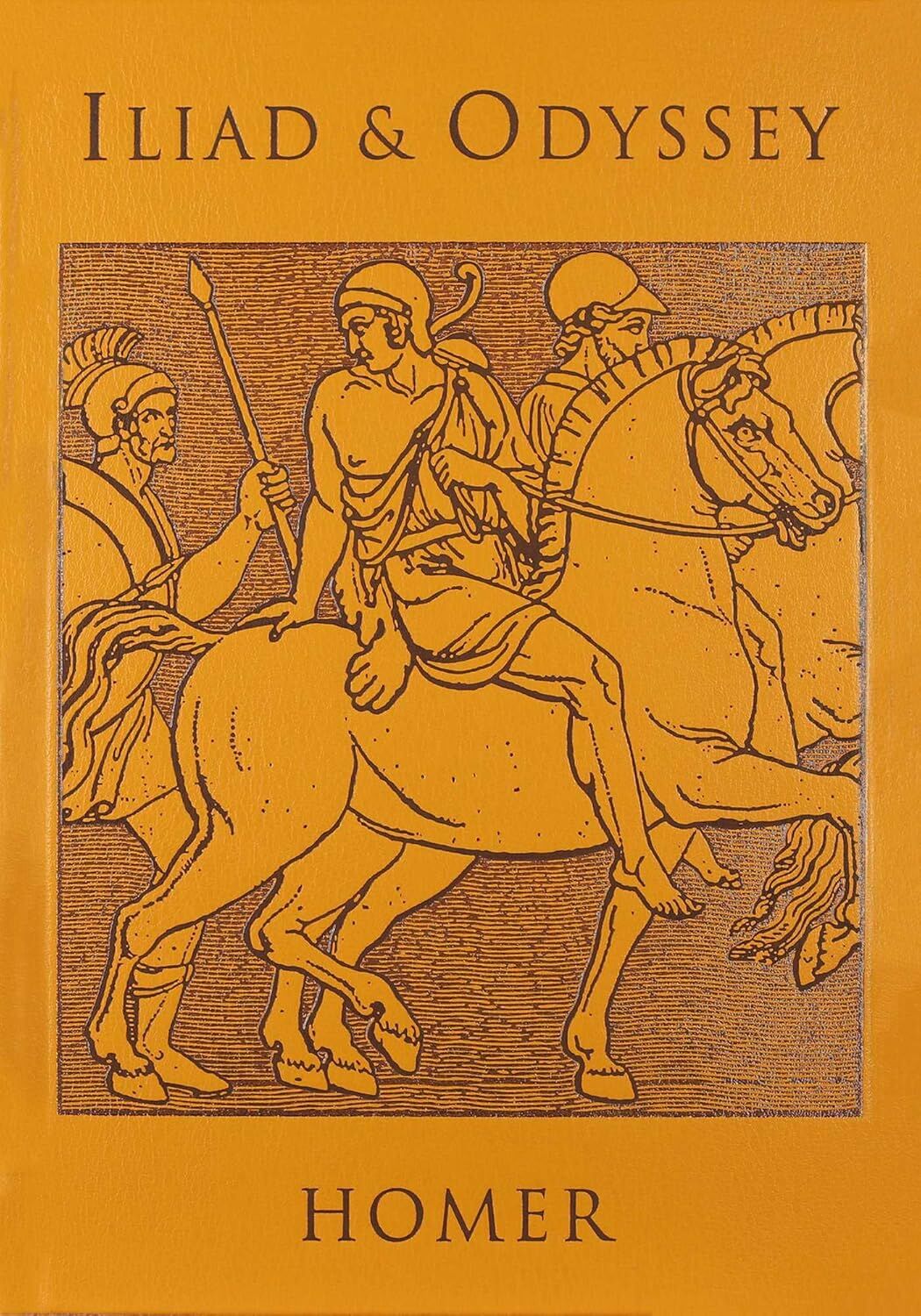Canterbury Classics İlyada ve Odyssey (Deriye bağlı Klasikler)