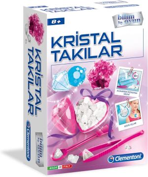 Clementoni Bilim ve Oyun - Kristal Takılar Oyuncak