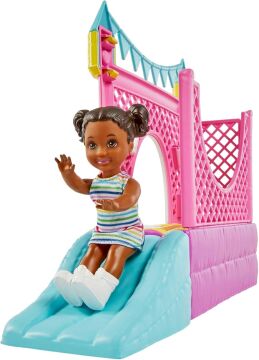 Barbie Bebek Bakıcısı Skipper Oyun Evi Seti, 3 yaş ve üzeri, HHB67