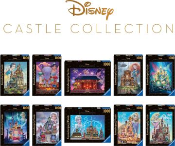 Ravensburger Disney Castle Koleksiyonu: Kar Beyazı Yetişkinler için 1000 Parça Yapboz - 17329 - Her Parça Eşsizdir, Softclick Teknolojisi Parçaların Mükemmel Bir Şekilde Uyması Demektir, 27 x 20