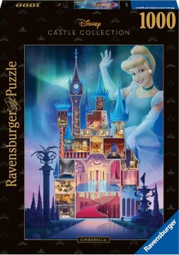 Ravensburger Disney Kalesi Koleksiyonu: Külkedisi Yetişkinler için 1000 Parça Yapboz - 17331 - Her Parça Eşsizdir, Yumuşak Tıklama Teknolojisi Parçaların Birbirine Mükemmel Uyacağı anlamına gelir