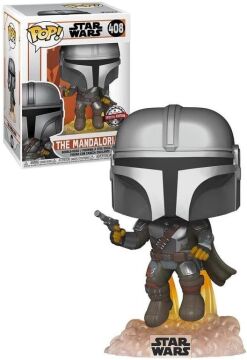 Funko POP Figür Star Wars:Mandalorian-Mando Flying w/blaster