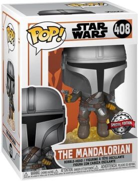 Funko POP Figür Star Wars:Mandalorian-Mando Flying w/blaster