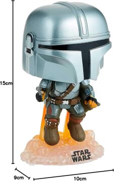 Funko POP Figür Star Wars:Mandalorian-Mando Flying w/blaster