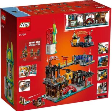 LEGO 71799 NINJAGO City Pazarı - Yeni.