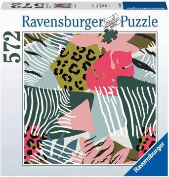 169290 Ravensburger, Hayvan Desenleri - 500 Parça Puzzle