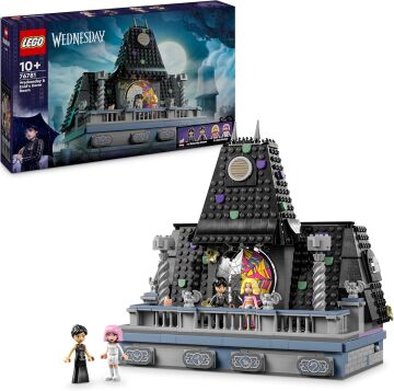 LEGO Wednesday: Wednesday ve Enid’in Yurt Odası 76781 – 10 Yaş ve Üzeri Çocuklar İçin 4 Mini Bebek Figürü İçeren Nevermore Akademisi Yaratıcı Oyuncak Yapım Seti (750 Parça)