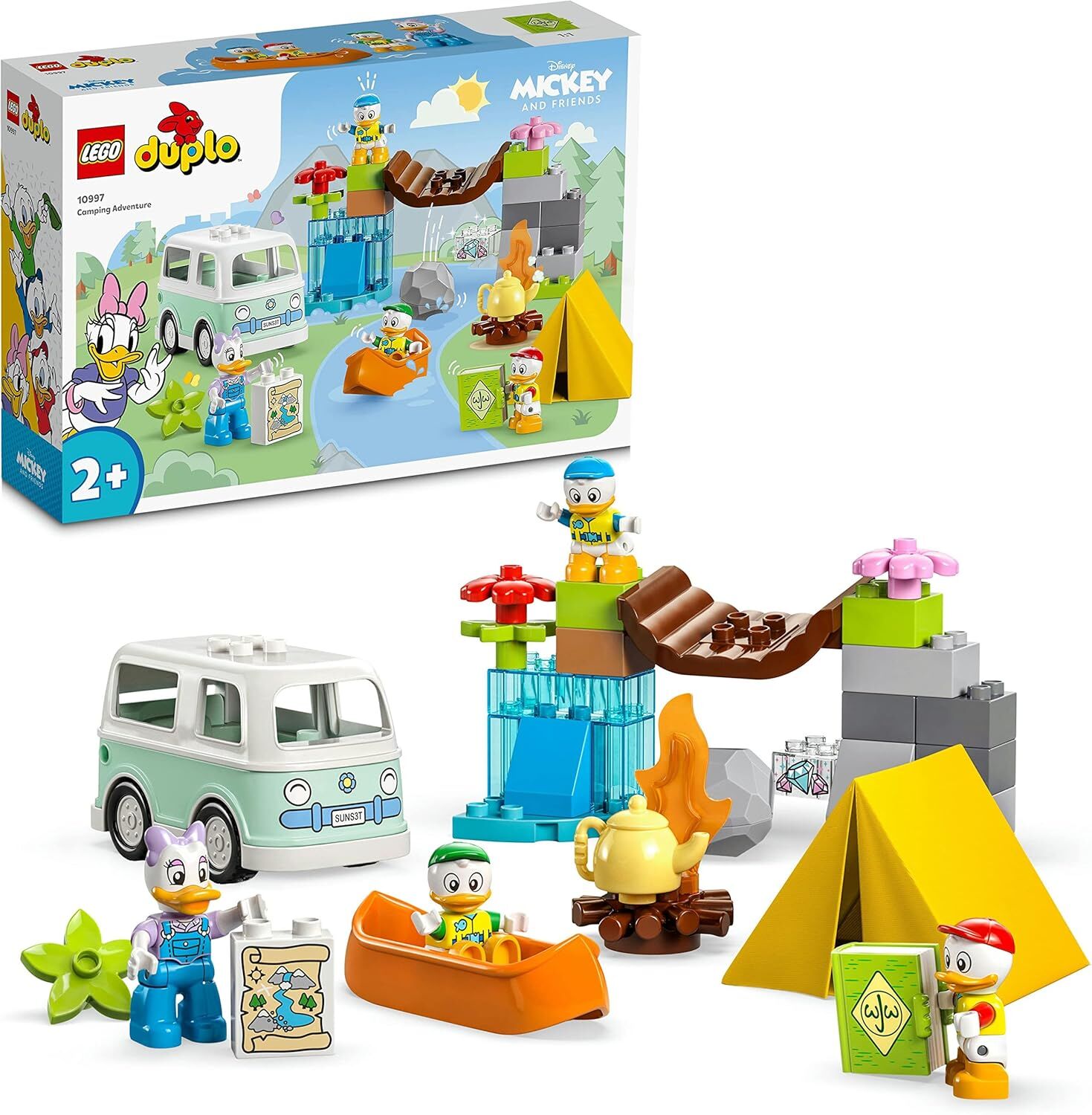 LEGO® DUPLO® ǀ Disney Mickey and Friends Kamp Macerası 10997 (37 Parça)