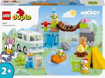 LEGO® DUPLO® ǀ Disney Mickey and Friends Kamp Macerası 10997 (37 Parça)
