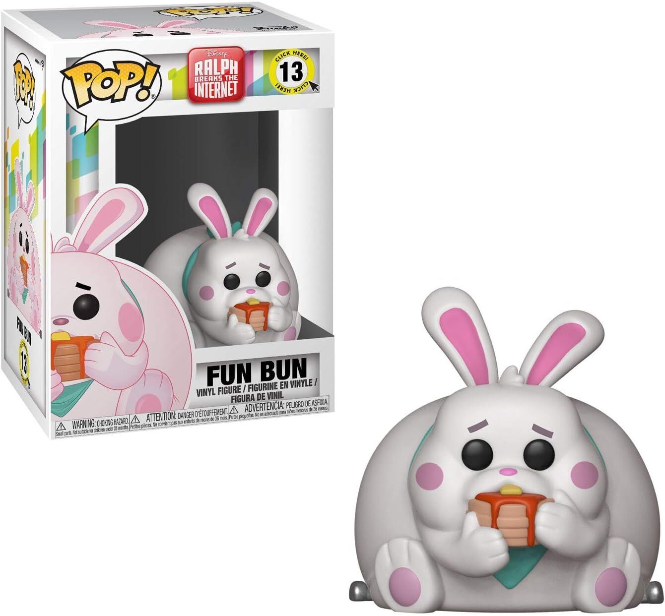 Funko 33418 Disney: Wreck-It-Ralph 2 8 POP Vinylfigur, Multi