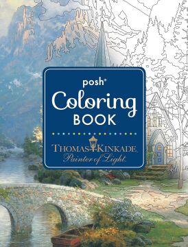 Posh Adult Coloring Book: Thomas Kinkade Designs for Inspiration & Relaxation: 14